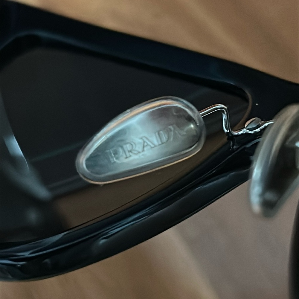 Authentic Prada Triangle Side Sunglasses - Picture 9 of 16